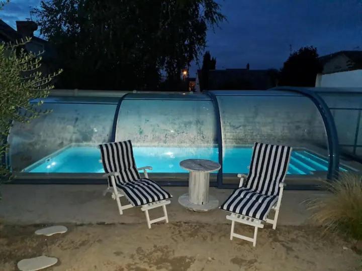 بورج Chambre Bleue Avec Acces Plage المظهر الخارجي الصورة